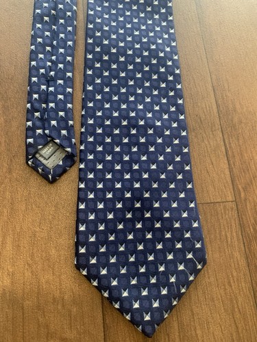 Corbata de cuello Nordstrom azul 100 % seda para hombre hecha en China - Imagen 5 de 13