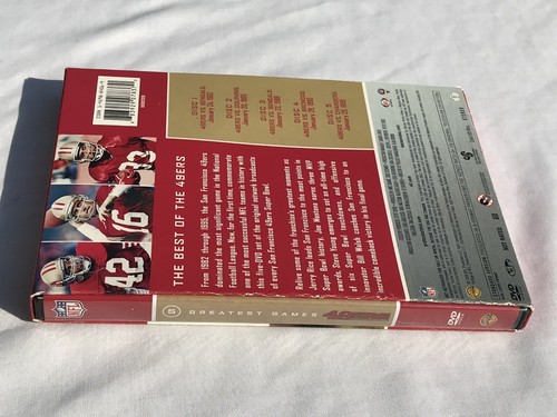 San Francisco 49ers - 5 Greatest Games: Super Bowl Victories DVD Set☆*NM DISCS*☆ - Bild 7 von 7