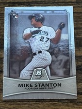 Mike/Giancarlo Stanton 2010 Bowman Platnium Rookie #86 Marlins/Yankees RC