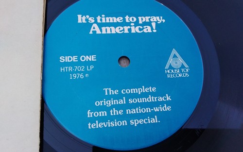 It's Time To Pray, America! 33rpm LP Vinyl 12-inch House Top Records #HTR-702 LP - Picture 2 of 4