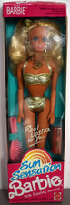 1991 Playline Collector SUN SENSATION Vintage Blonde Barbie
