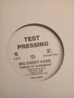 BIG DADDY  KANE " PRINCE OF DARKNESS "   TEST PRESS   2LP