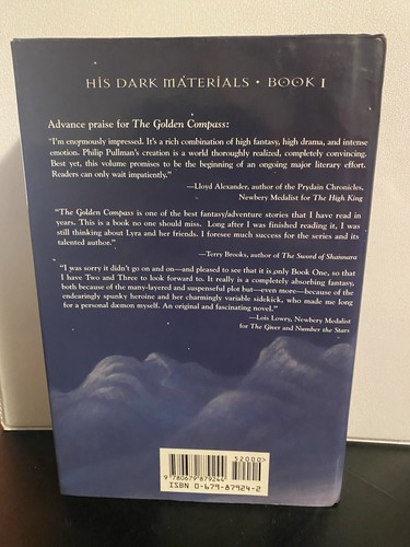 The Golden Compass 1st Edition 1st Printing Hardcover True First Edition - Bild 2 von 3