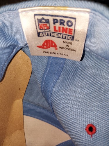 Vintage Derek Russell (#85) Signed NFL Pro Line AJD Houston Oilers Cap NWT - Picture 7 of 7