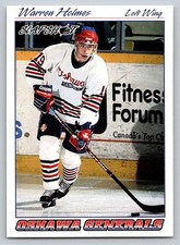 Warren Holmes 1995-96 Slapshot Oshawa Generals