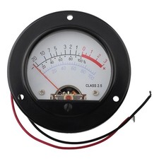 VU Meter Audio Level Meter with Backlight for DIY and Recording Studio