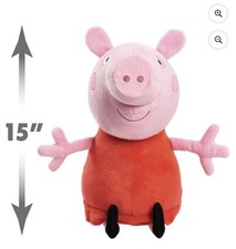 Hasbro Just Play - Peppa Pig Cuddle 15  Big Plush Soft