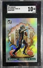 2024 Panini Donruss - Downtown! Michael Penix Jr. #14 (RC) SGC 10