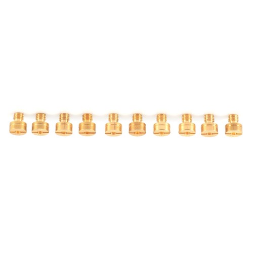 Car 10Pcs Carburetor Main Jet Kit For Mikuni VM22/24/26/30 125 150 200 - Picture 18 of 22