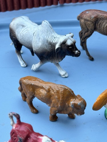 Antike Bleitiere und Bauernhoftiere Konvolut - Bild 4 von 17