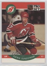 1990-91 Pro Set Patrik Sundstrom #176 1i8