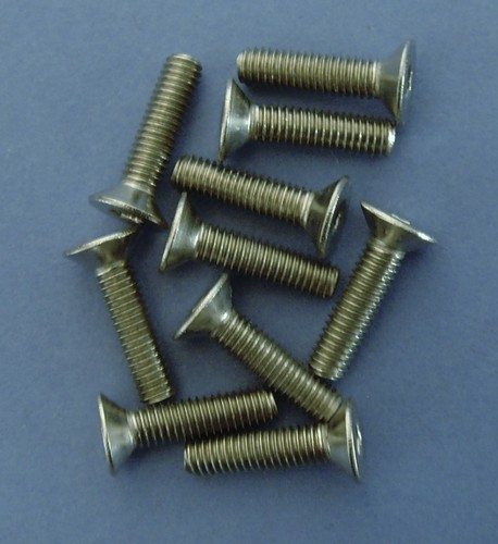 M3 x 12mm CSK SCREWS A2 STAINLESS STEEL COUNTERSUNK HEXAGON HEX SOCKET - Picture 4 of 9
