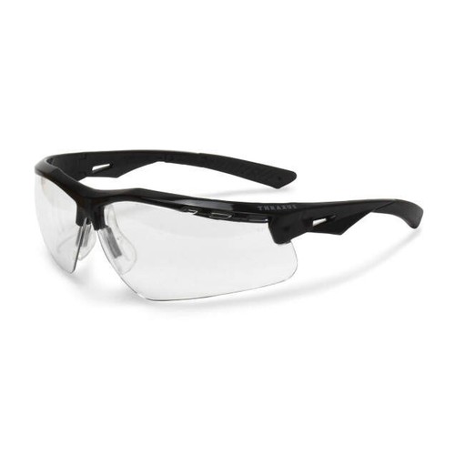 Radians Thraxus Safety Glasses (#TXC1-11ID) - CLEAR, A/F LENS - BLACK FRAME - Picture 2 of 5