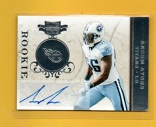 D27140  2011 Panini Plates and Patches Signatures Silver #105 Akeem Ayers #/100