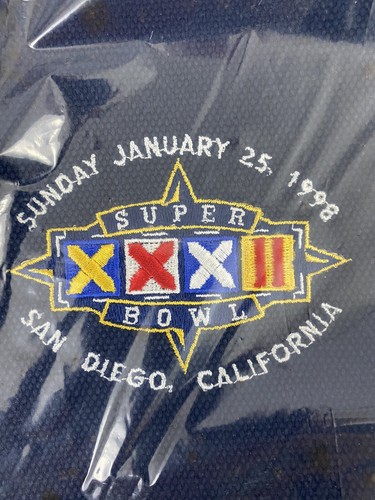New DENVER BRONCOS Super Bowl XXXII Carrying Lap Top Computer Ipad Hand BAG Tote - Picture 3 of 8