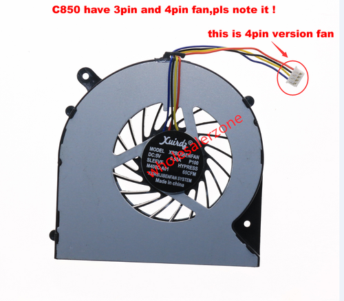 CPU Cooling Fan for Toshiba C850 C855 C870 C875 L850 L850D L855 L870 L875 laptop - Picture 3 of 3