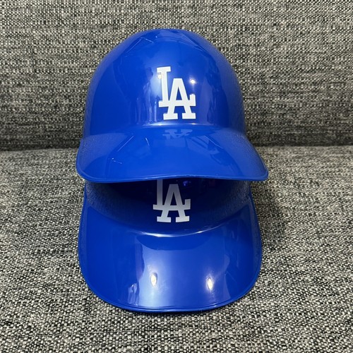 LA Dodgers Souvenir Helmet Bowl Stadium MLB Baseball Lg 11”x7” Set 2 Party .. - Picture 12 of 14