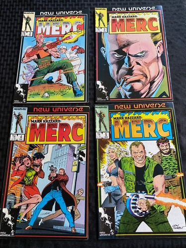 Mark Hazzard: Merc #1-12 + Annual #1 (Lot of 13) (1986) Marvel Comics (EB002) - Bild 4 von 9