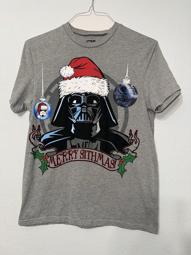 Star Wars Darth Vader Merry Sithmas Christmas T-Shirt M - Picture 1 of 3