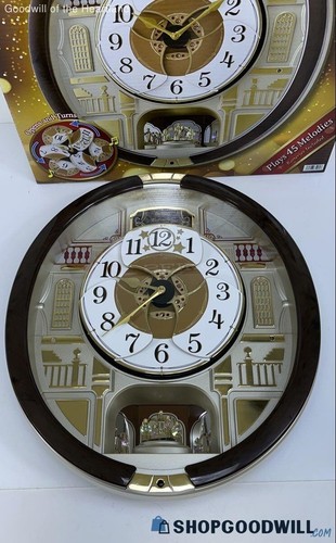 NIB SEIKO MELODIES IN MOTION 2024 LE CLOCK QXM607BRH - Picture 4 of 4