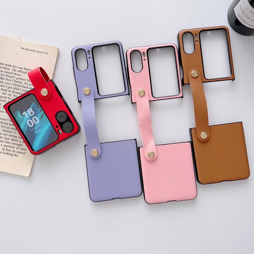 For OPPO Find N2 Flip  PU Leather+TPU Protection case cover - Picture 1 of 12