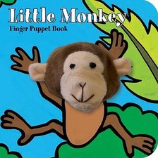  Little Monkey Finger Puppet Book by ImageBooks  NEW Novelty book