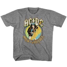 Kids AC/DC High Voltage Rock and Roll Music Band T-Shirt