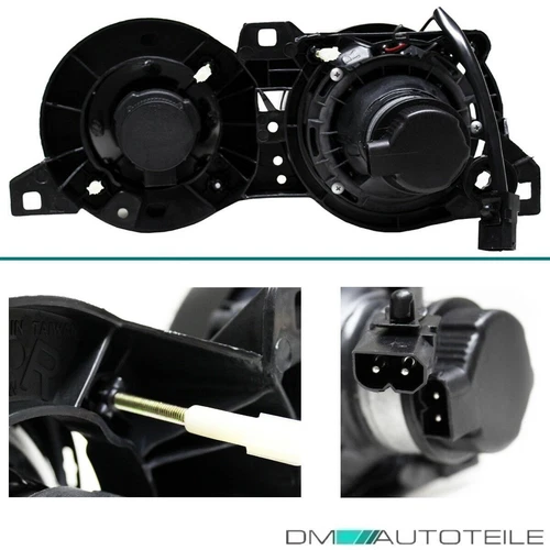 SET FARI Nero H1/H1 + mirino look Hella BMW per E30 82-94 - Bild 2 von 3