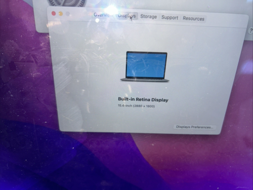 APPLE MACBOOK PRO A1707 EMC 3072 | CORE I7-6920HQ | 1tb SSD 16GB | MONTEREY/leggi - Foto 13 di 22