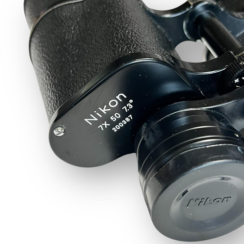 Vintage Nikon 7x35 7.3 C Black Mid-Size Binoculars From JAPAN - Picture 9 of 13