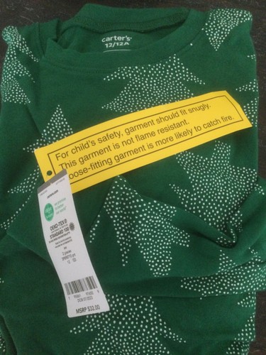 Boys Carter Snug Fit PJs new size 12/12A