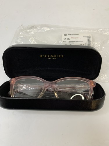 Coach Women Hc6206u Cat Eye Fit Glasses Pink Gradient Frames 5238 54-15-140 NEW - Picture 12 of 12