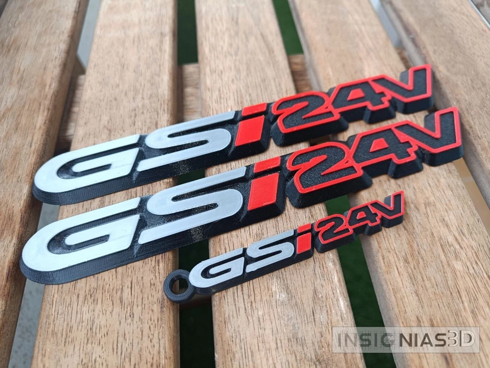 Pieza repuesto para Astra GSI pack , Astra GSI24V. SWAP V6. Emblem * 3D * - Imagen 3 de 3