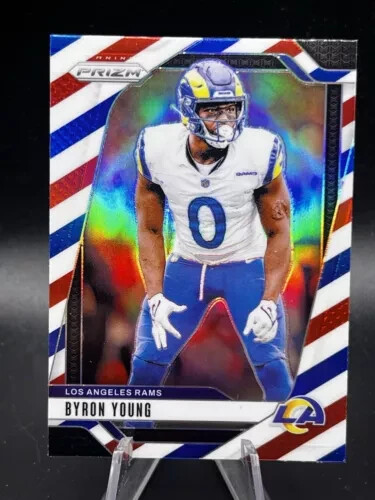 2024 Panini Prizm Football: "Black and White Checkerboard - Red, White and Blue" - Picture 15 of 64
