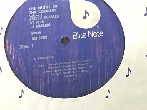 FREDDIE HUBBARD - Club Marchal Vol.1 ~ BLUE NOTE 84207 {nm} w/Spaulding, Mabern - Imagen 3 de 4