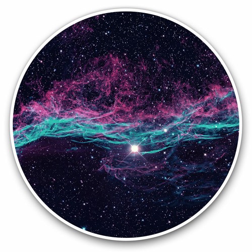 2 x Vinyl Stickers 30cm - Veil Nebula Space Galaxy NASA Stars Cool Gift #24305 - Picture 1 of 9