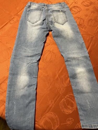Jeans donna Encore skinny denim taglia 5 blu 5 tasche vita bassa - Foto 2 di 5