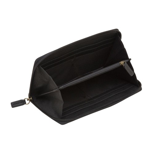 Myra Tasche #5873 handbesetztes Leder 8"x4" Geldbörse ~ viele Kartenfächer ~ Reißverschluss innen ~ - Bild 4 von 4