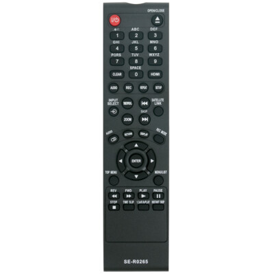 SE-R0265 Replace Remote for Toshiba DVD D-KR40KU D-KR40 D-R400 D-R420 D-R420KU