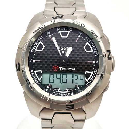 Reloj TISSOT T-Touch Expert Titanio T013420A Cronógrafo Digital 44mm - Imagen 5 de 13