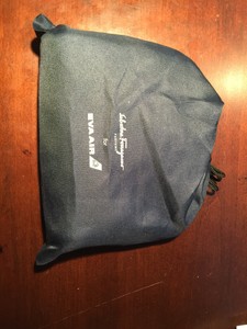NEW-2020-EVA-Air-Ferragamo-Overnight-Amenity-Kit-Blue-Soft-Pouch