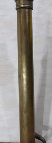 Vtg Solid Brass W.D. Allen Mfg. Co.  Fireman's Fire Truck Hose Nozzle 30" Cannon - Picture 13 of 24