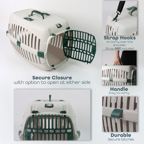 Katzentrage Tragebox Kätzchen Tragekorb Katzen Welpen Reisekäfig - Bild 9 von 18