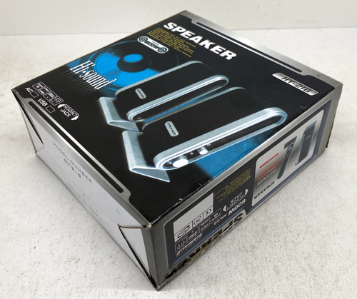 HI-SOUND 600W COMPUTER PC SPEAKERS HY-218 - MINT BOXED - Afbeelding 10 van 10