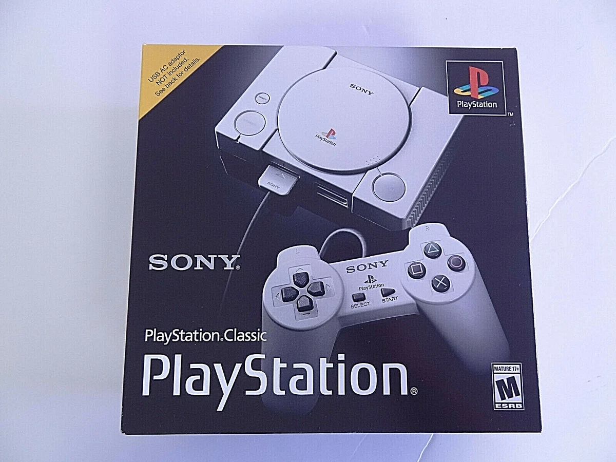 Sony PlayStation Classic Console, Gray, 3003868