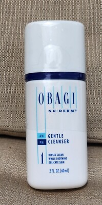 NEW LOOK   Obagi Nu Derm Gentle Cleanser 2 oz New Sealed     FACE WASH