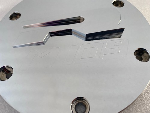 Engraved Side Cover Engine Stator Guard For 2006-2022 Boulevard M109R Chrome - Picture 3 of 4