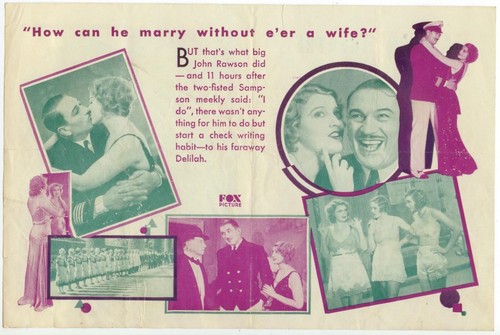 c1931 White Bear Minnesota Avalon Theatre movie program Annabelle's Affairs - Picture 2 of 2