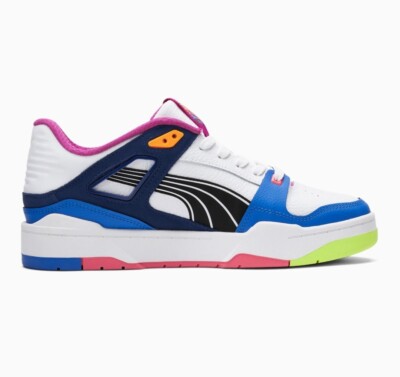 Puma ''Slipstream Sunset'' Low Sneakers White 389979-01 Mens Size 11