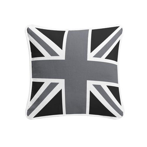 Union Jack/British Flag Cushion Covers Zip Pipe Edge Home Sofa Car Decor18''x18" - Picture 5 of 9